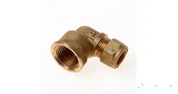 Raccord réducteur 1/2" femelle x 8 mm - coudé